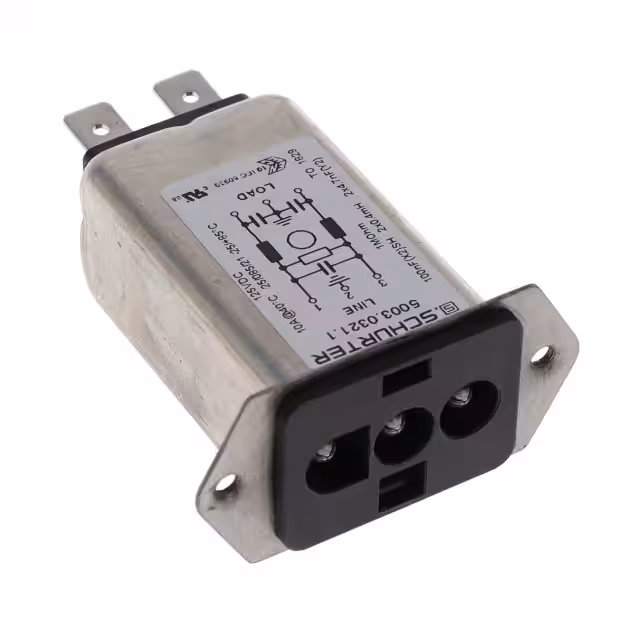 5003.0321.1 SCHURTER Inc.  Modules de filtrage de ligne électrique